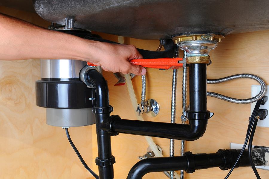 Garbage Disposal Installation in Garrison
